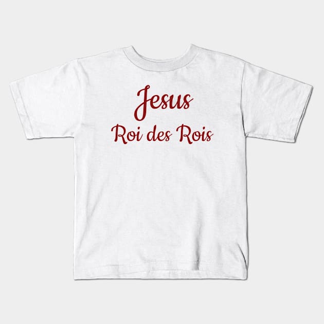 Follower of Jesus Christ Kids T-Shirt by MichelleK23